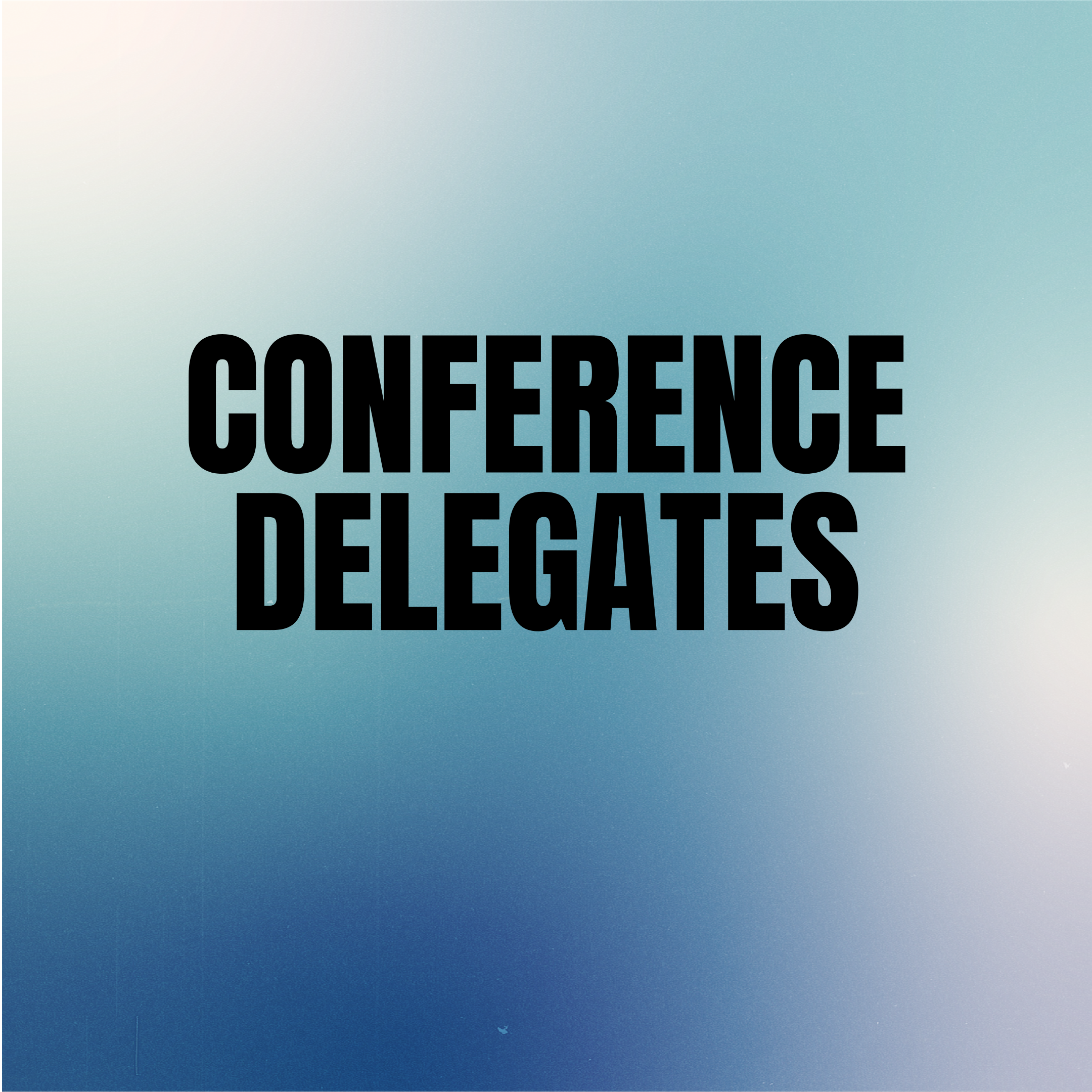 Conference Delegates